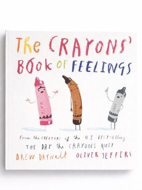 Kids Board Book Toddler Standard Feelings Emotions Illustrated